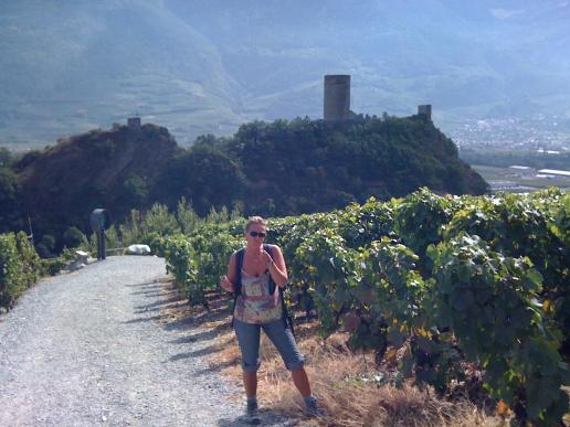 Der Glasweg - auch der Weg zum kleinsten Weinberg der Welt