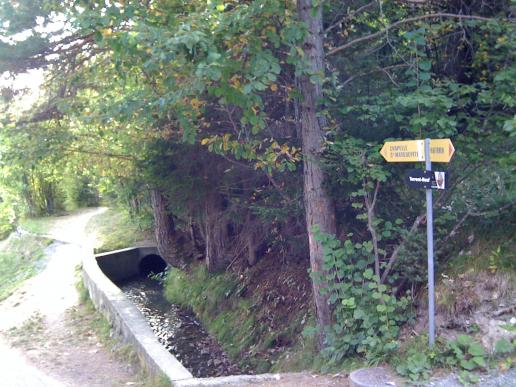 Der Weg zur Bisse - "Torrent Neuf" - der Weg über Hängebrücken, jetzt haben wir ihn gefunden 