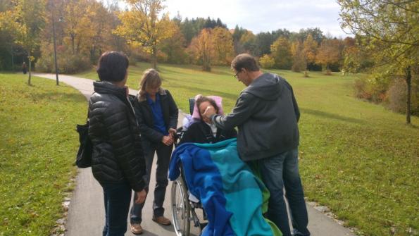 Besuch von meinen Freunden 20.10.2013 - Petra, Gitte und Heinz