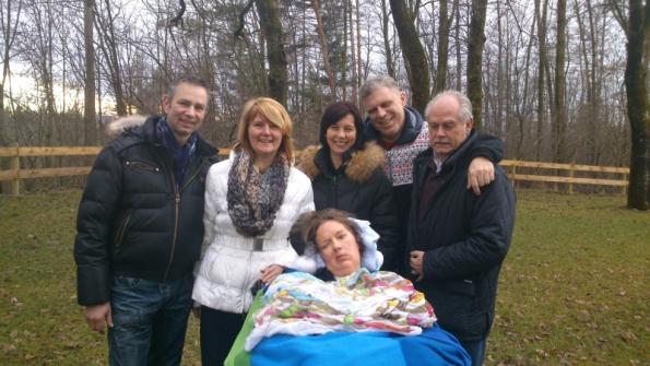 Besuch von meinen Freunden 19.01.2014 - Ralf, Claudia, Petra, Jürgen und Larry