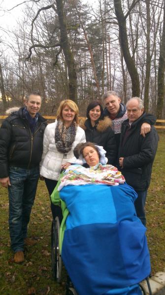 Besuch von meinen Freunden 19.01.2014 - Ralf, Claudia, Petra, Jürgen und Larry