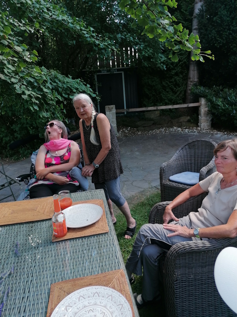 ...mit Mama und Gitte