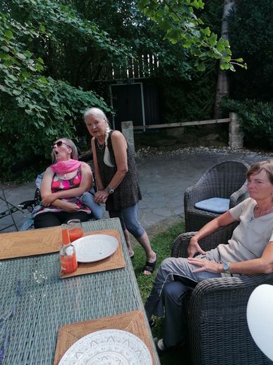 ...mit Mama und Gitte