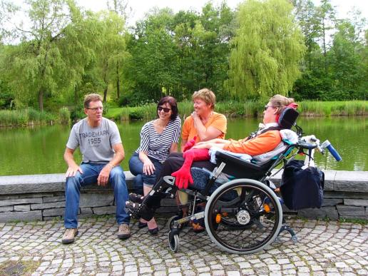 ...runter in den Landschaftspark Engelhalde - immer wieder schön